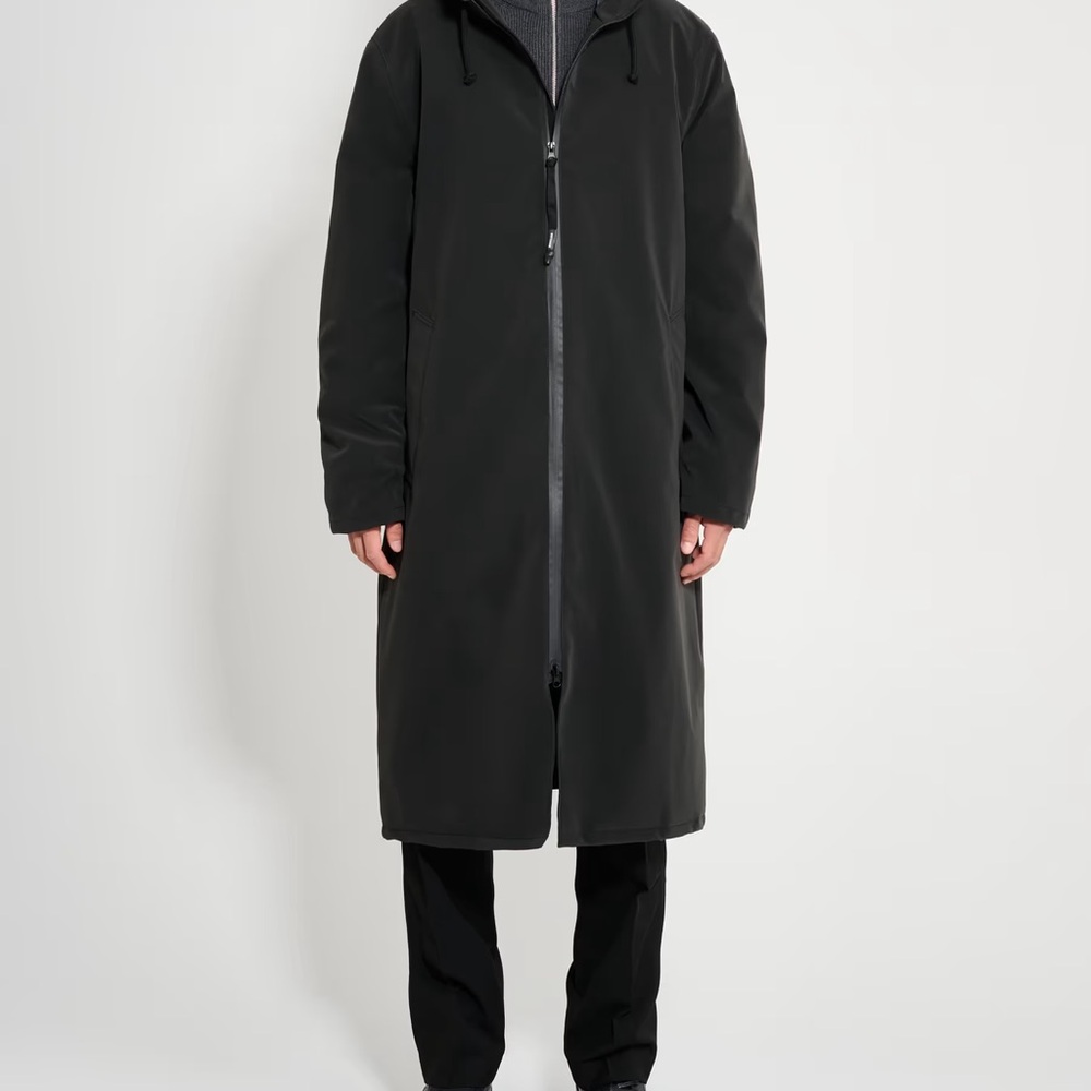 Stutterheim Black Raincoat